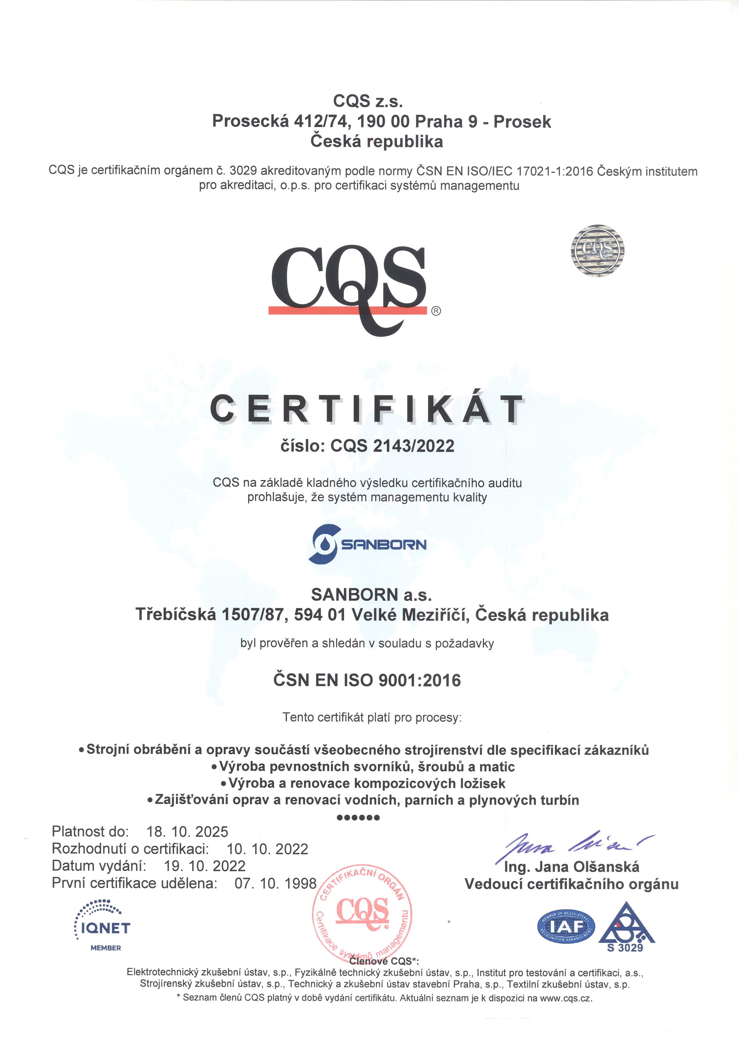 ISO-9001-2022-CZ